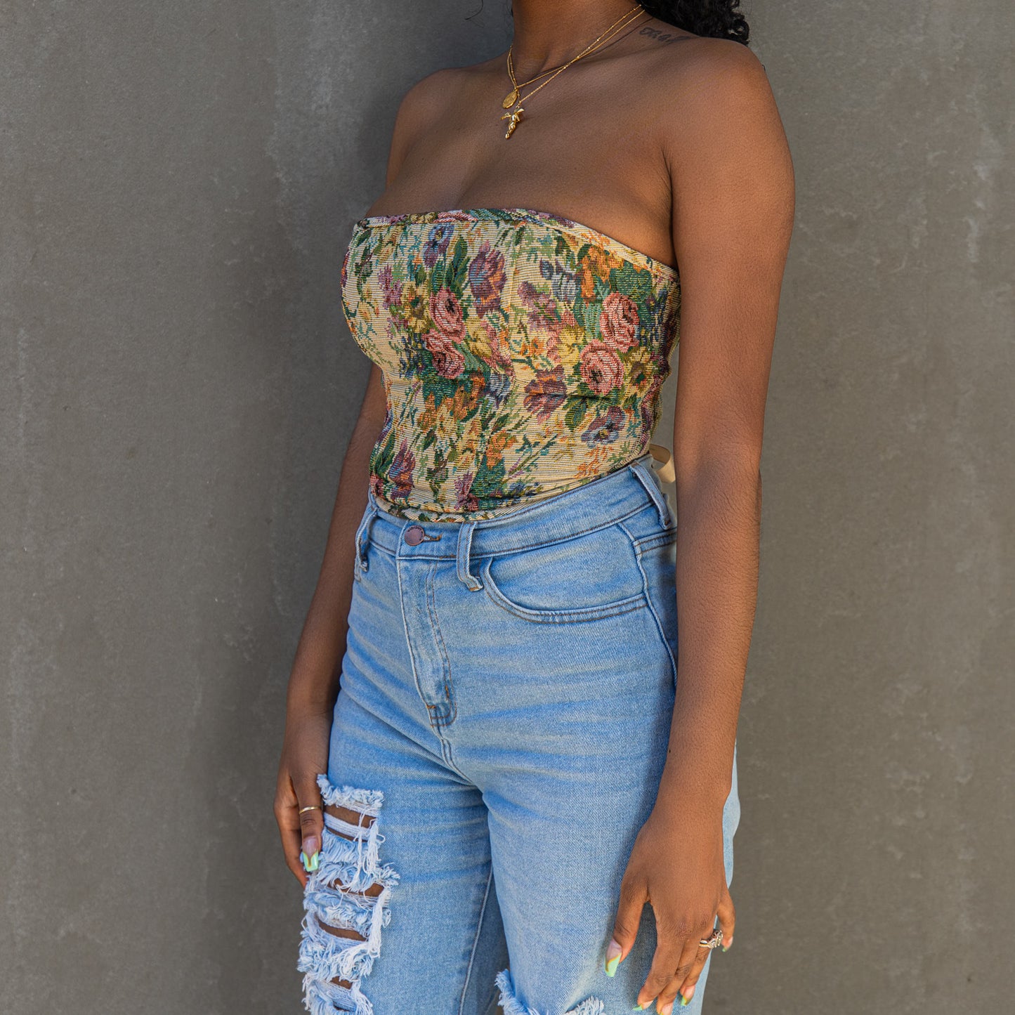 "Give Me Flowers" Corset