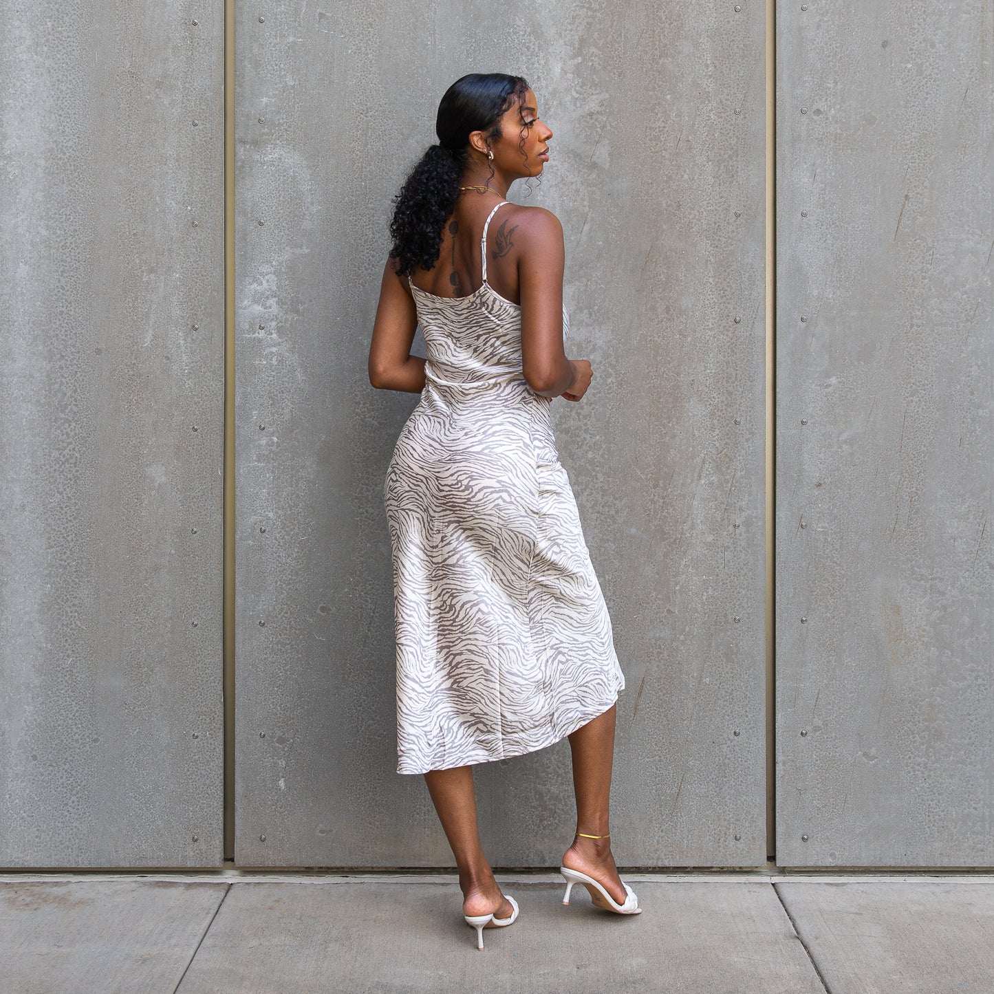 "Wild Side" Midi Dress