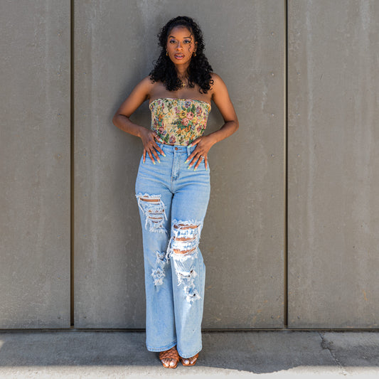 "Give Me Flowers" Corset